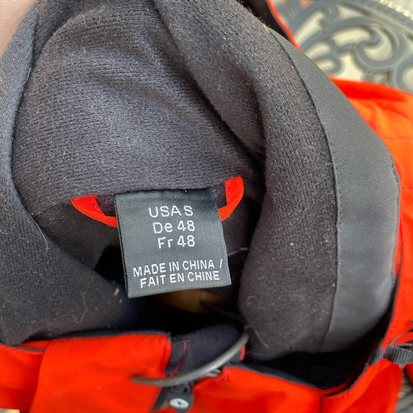 Men’s Sunice Ski Snowboard Jacket Size Small Bright Orange - Picture 1 of 3